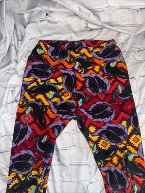 Lularoe Disney Leggings Villains  Maleficent Dragon One Size